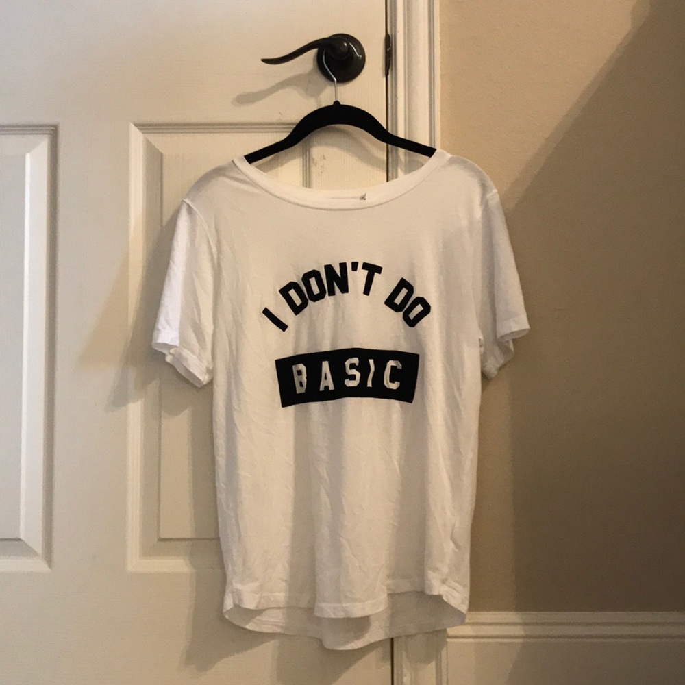 White cute t-shirt